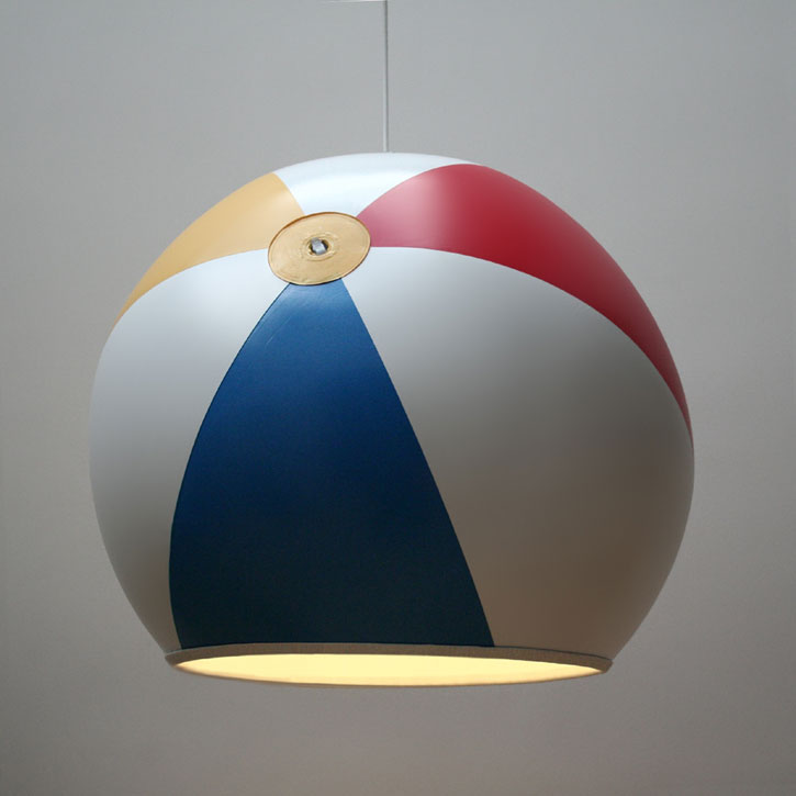 beach ball pictures. each ball lamp shade by toby
