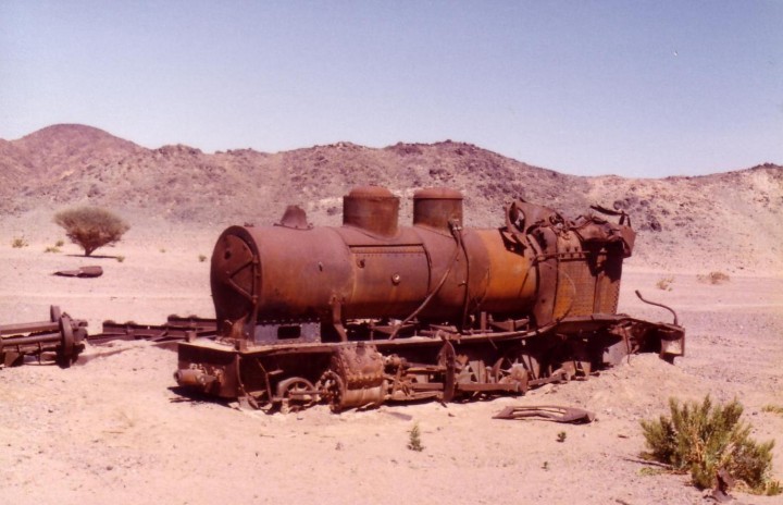 This train was bought by Lawrence of Arabia from the Springburn Works