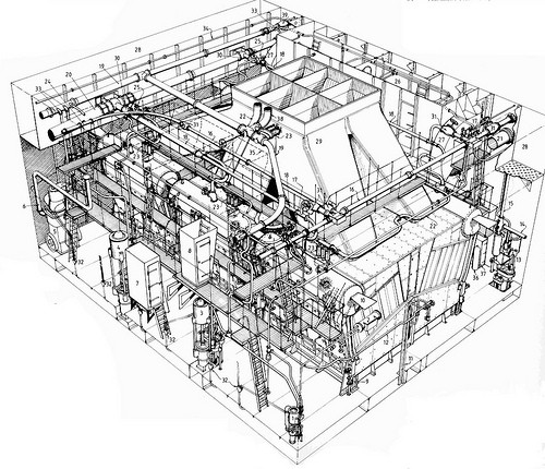 plant room drawing