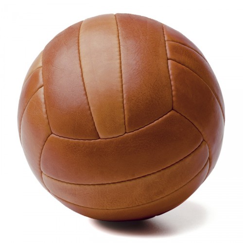 just a leather football