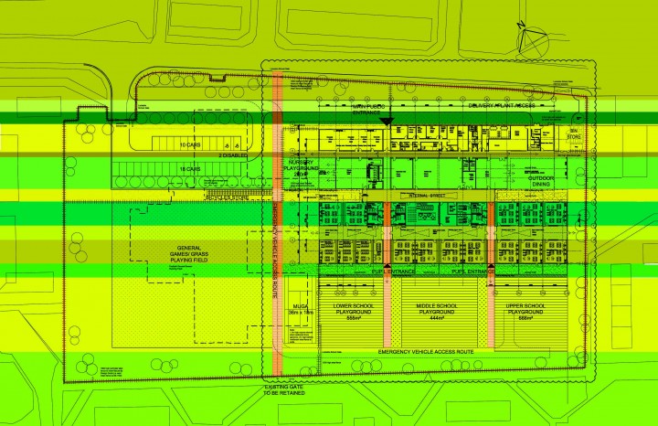 ... our programmed landscape for school in Mid Lothain