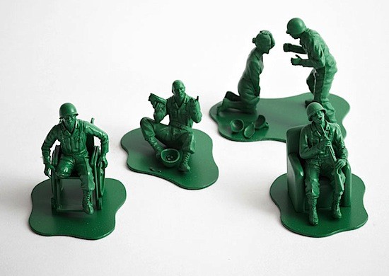 Casualties of War Toy Soldiers