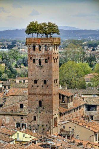 brick tower