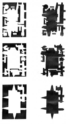 tower house plan pattern