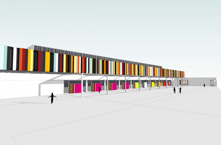 ... sketch for a new school in South Lanarkshire