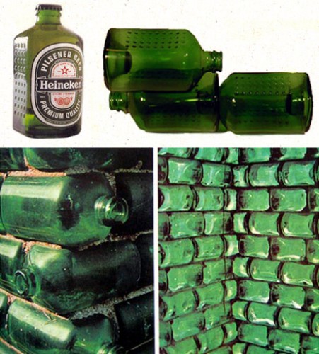 beer bottle bricks