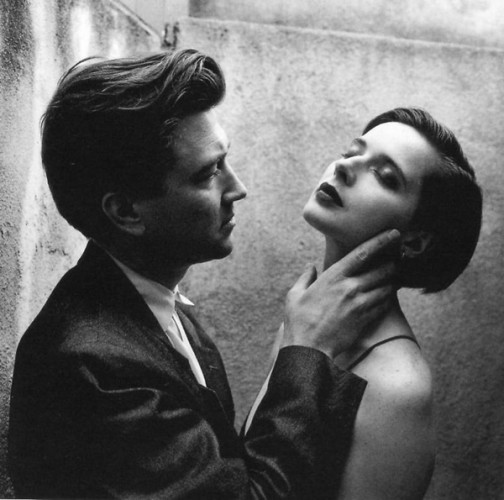 David Lynch and Isabella Rossellini