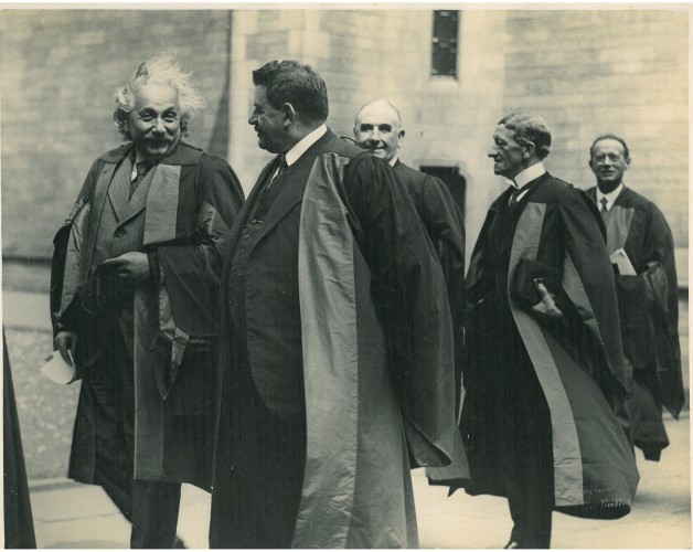 Einstein at Glasgow University