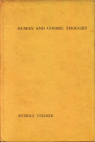 human cosmic thought