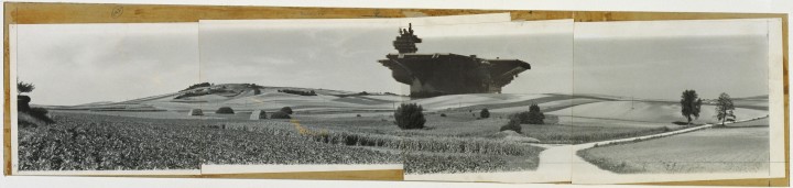 Hans Hollein aircraft carrier city in landscape