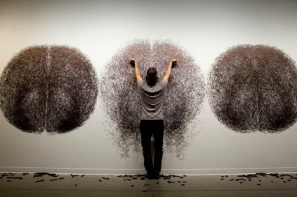 Tony Orrico - drawing