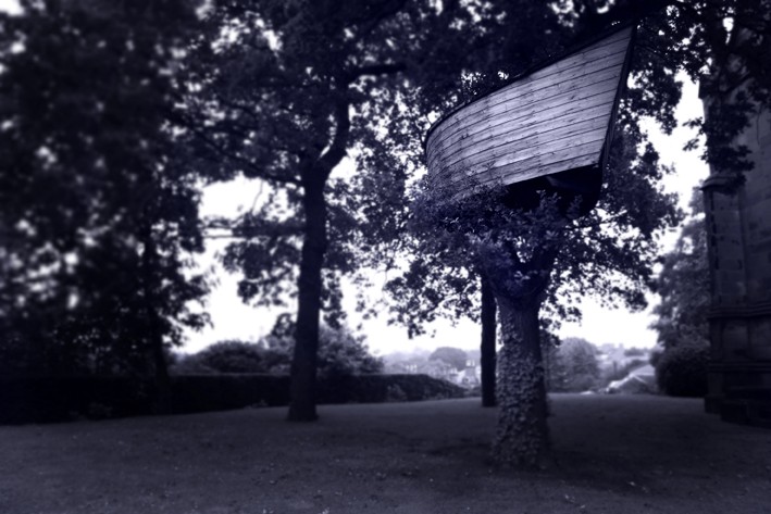 Wonderful Boat Treehouse