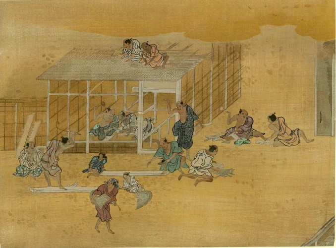 Early Japanese House Building