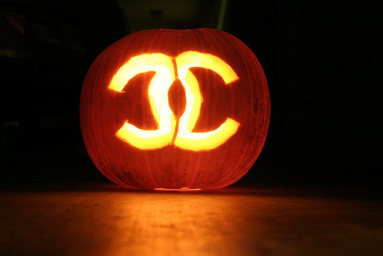 Chanel pumpkin lantern