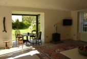 Bay window & kitchen