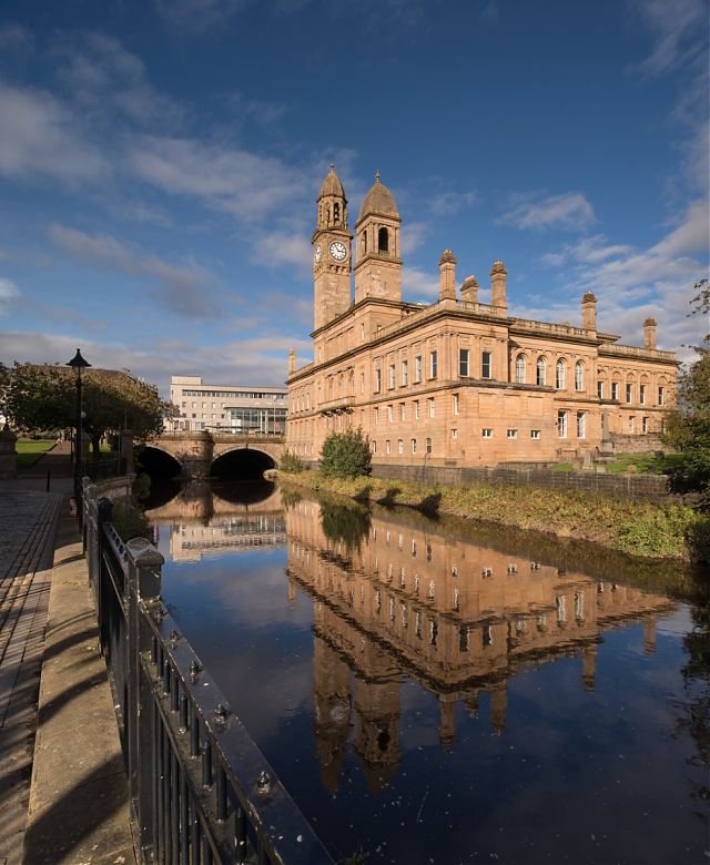 Paisley Town Hall - shot for Renfrewshire Council Paisley Town Hall - shot for Renfrewshire Council
