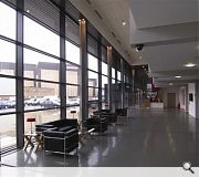 Foyer with Shipyard in background