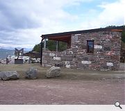 isle of Rum Ferry waiting room