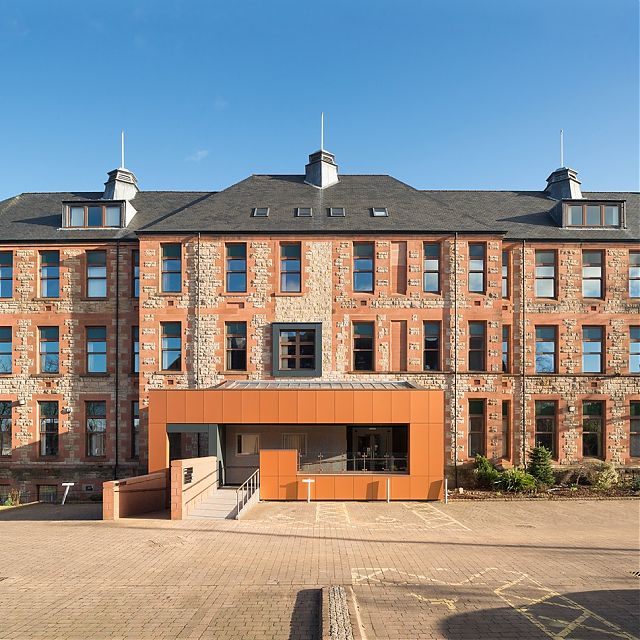 Govanhill Housing Association reception - John Gilbert Architects Govanhill Housing Association reception - John Gilbert Architects
