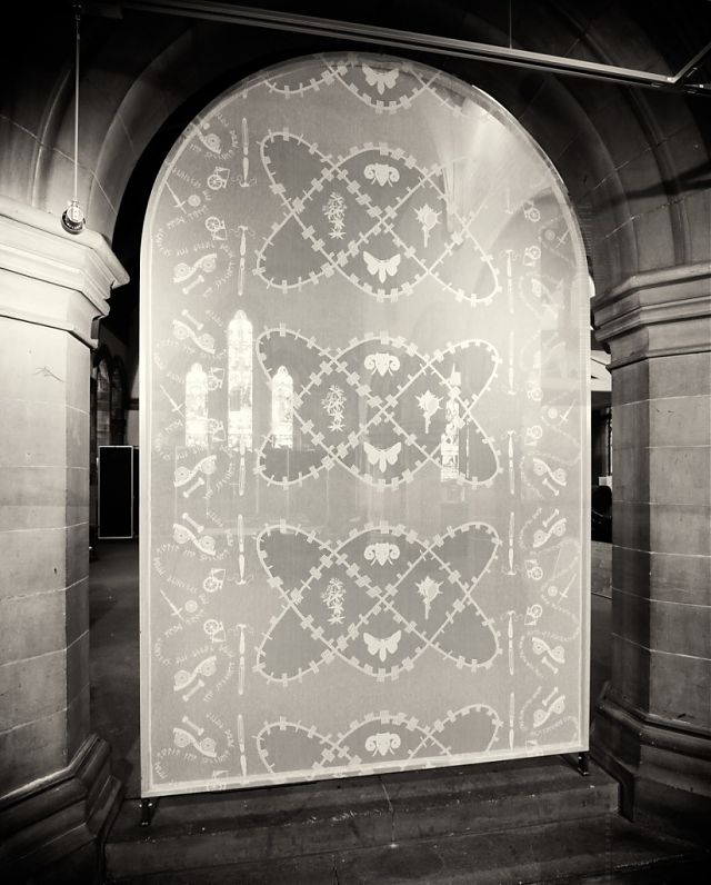 Installation Govan Church. 'Weaving Truth With Trust' Installation Govan Church. 'Weaving Truth With Trust'