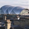 Foster and Partners £70 million Sage centre at Gateshead represents a major investment, but the brief appears to have been driven more by a commitment to accessibility than a love of good music.