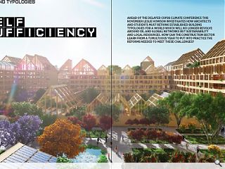 <p>Ahead of the delayed COP26 climate conference this November Leslie Howson investigates how architects and students must rethink established building typologies for a world which will no longer revolve around oil and global networks but sustainability and local resources. How can the construction sector learn from a tumultuous year to put into practice the reforms needed to meet these challenges?</p>