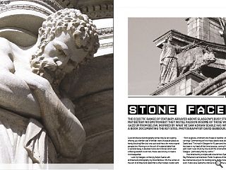 The eclectic range of statuary arrayed above Glasgow&rsquo;s busy streets may  betray no emotion but they instill passion in some of those who gaze up  from below. Inspired by what he saw Adrian Searle has written a book  documenting the key sites. Photography by David Barbour.<br/>