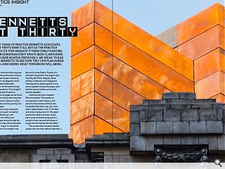 In thirty years of practice Bennetts Associates thought they&rsquo;d seen it  all but as the practice publishes its &lsquo;five insights&rsquo; it finds itself  fighting to retain European staff who&rsquo;d been clamouring to work here  months previously. We speak to Rab &amp; Denise Bennetts to see how they  can plan ahead when no-one knows what tomorrow will bring.