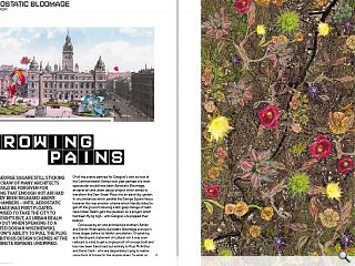 With George Square still sticking in the craw of many architects you  could be forgiven for thinking that enough hot air had already been  released above City Chambers - until Aerostatic Bloomage was first  floated. It promised to take the city to new heights but, as Urban Realm  found out when speaking to a deflated Dorian Wiszniewski, Glasgow&rsquo;s  ability to pull the plug on ambitious design schemes at the last minute  remains undimmed.