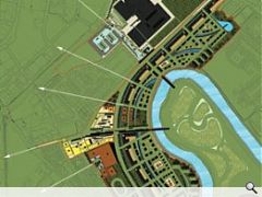 RMJM's masterplan for the games village prepared for 2014 bid
