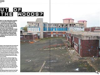 Contrary to the endless shades of grey evident in their town centre Linwoods residents are determined to frame the debate on its future in black and white terms. Fed up with endless prevarication and fudging from Tesco and Renfrewshire Council they have formed a new group to take matters into their own hands. Urban Realm reports on their progress.<br/>
<br/>
Photography by Geoff Crowley.<br/>