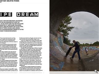 <p>A bid to list a ground breaking skatepark in Livingston has sparked a  flurry of interest in the sport and the architecture which underpins it.  here Mark Chalmers investigates links between the sculptural landscape  of pipes, bowls and ledges crafted by skateboarders connects to the  broader new town environment.</p>