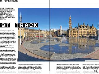 <p>Numerous&nbsp; visions to rebalance the UK have focussed on unifying  competing northern English towns and cities. Do a new generation of high  speed rail links show such goals are now in the right track? Architect  Ian Banks investigate</p>