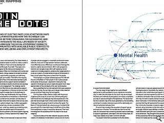 In the second of our two part look at network maps Urban Realm investigates how the technique can be extended beyond visualising the geographic and virtual to integrate the real-life needs of society. Here we learn how the social system map connects target communities with available public services to improve their wellbeing and employment prospects.