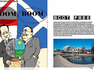 There are few issues which leave people clamouring for more politicians, particularly in a country where respect for the profession is at a vanishingly low ebb. Nevertheless supporters of independence (and devolution before it) have cited a further tier of bureacracy as the solution to most of our ills. That argument is now raging louder than ever with the launch of both yes and no campaigns, each attempting to justify deeply held ideological convictions. In an attempt to clear the scotch mist which fogs the implications of such a move we asked four leading architects to peer into their crystal ball and give us their verdict on whether Salmond's dream will be a nightmare for us all.<br/>