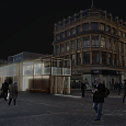 Argyle Street Upgrade, Cafe and Market Kiosks