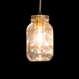 Edge Jam Jar pendant